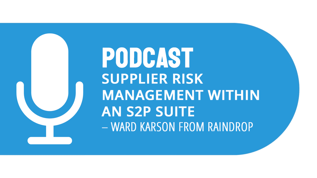 Supplier risk management within an S2P suite
