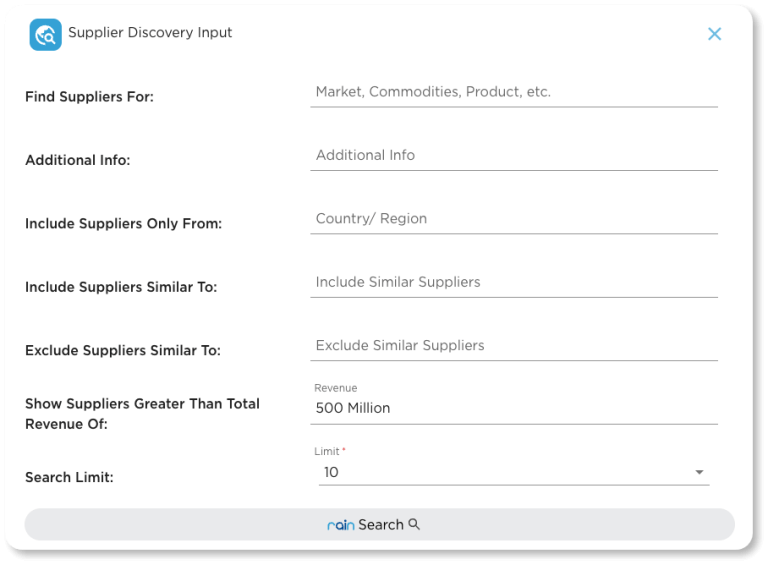 Supplier Discovery