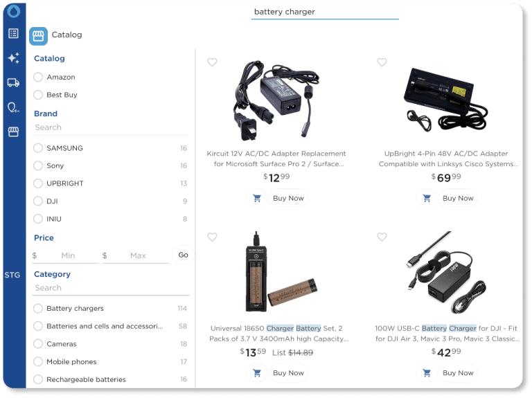 Ask, Shop, Go